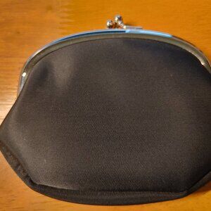 Braciano Vintage Black Double Coin Purse